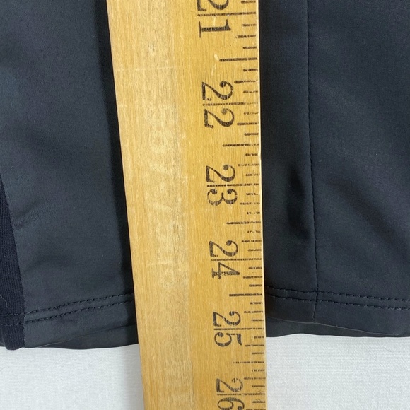 GILI QVC Womens Size 0 Woven Top with Twist Front Detail Noir Black Cap Sleeve - Picture 8 of 8